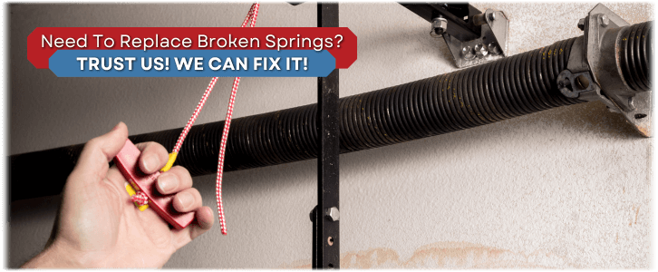 Broken Garage Door Spring Dayton OH